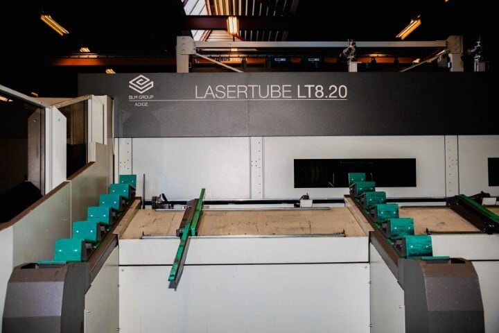 Industriële buislasersnijmachine 