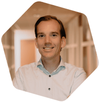 Medewerker van OrderOn: Steyn van der Burgt, marketing manager