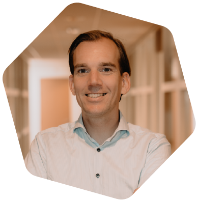 Medewerker van OrderOn: Steyn van der Burgt, marketing manager