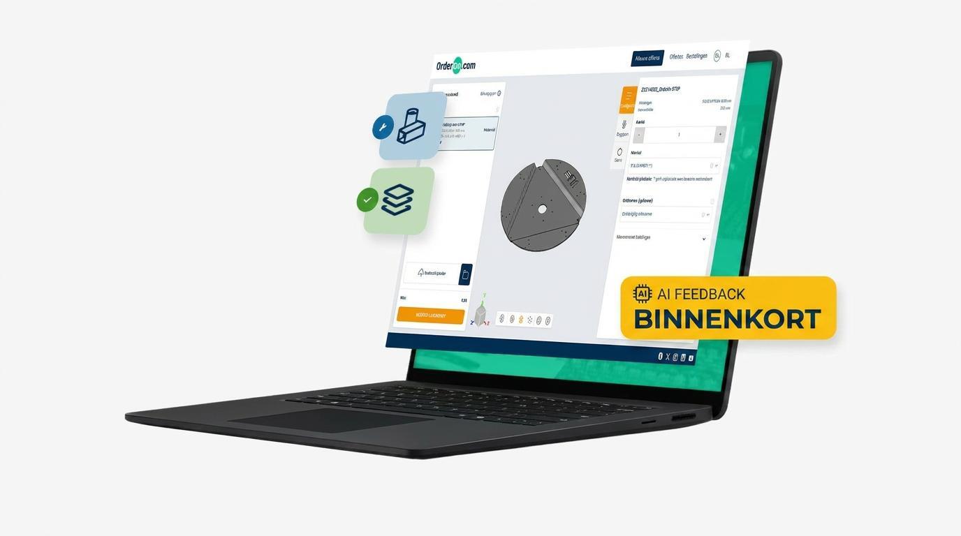 AI-feedback, binnenkort in de online configurator van OrderOn