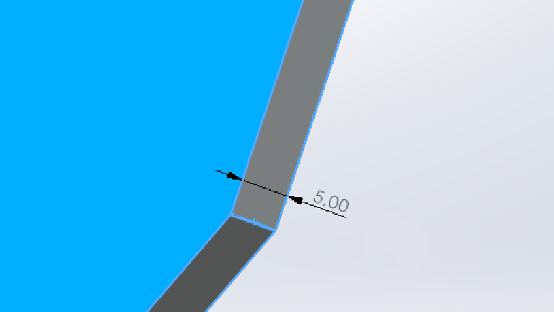 Plaatdikte van 5mm
